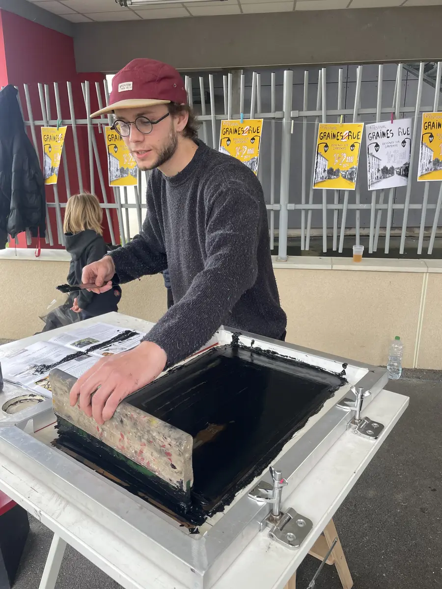 Atelier sérigraphie