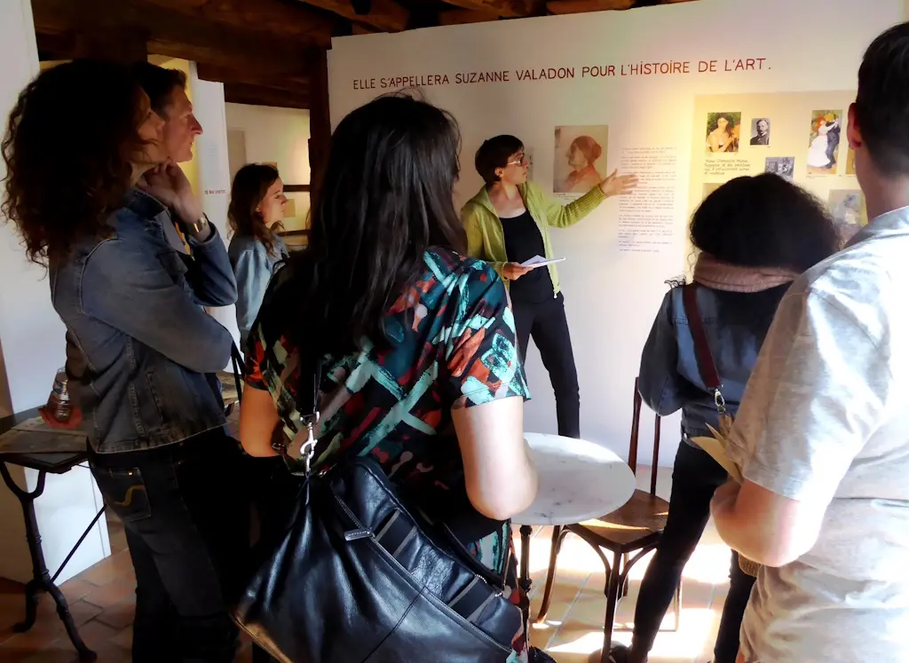 BESSINES Espace Valadon Visite