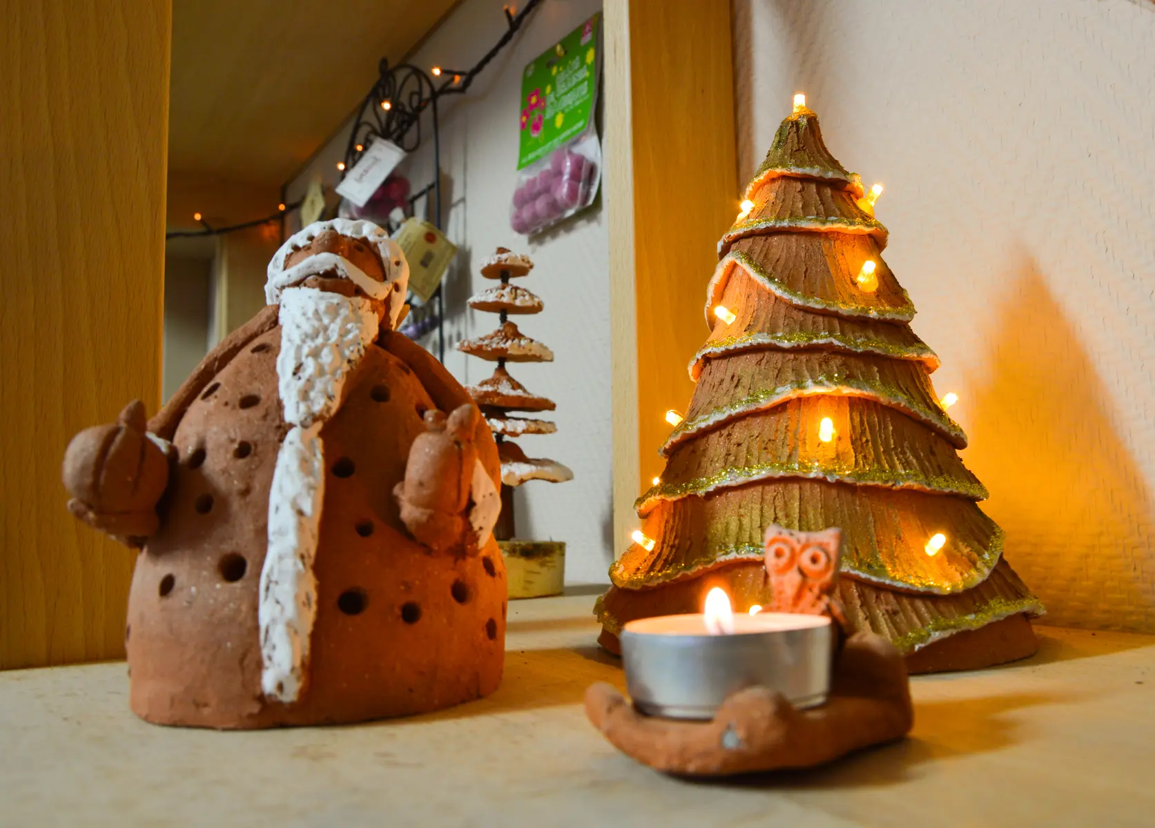 Boutique de noël 2015 - Atelier Musée de la Terre - Puycheny