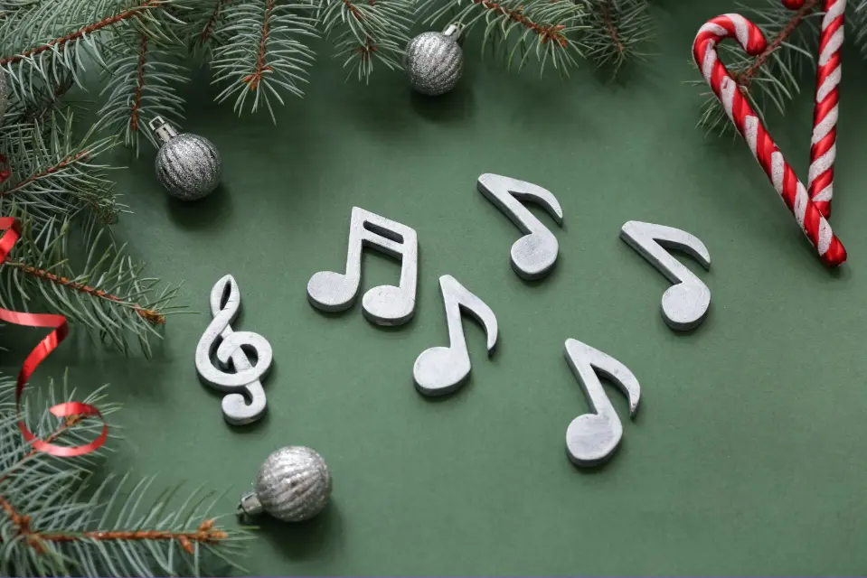 CANVA musique noel
