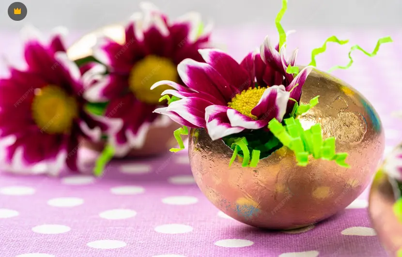 Atelier : Oeuf fleuri