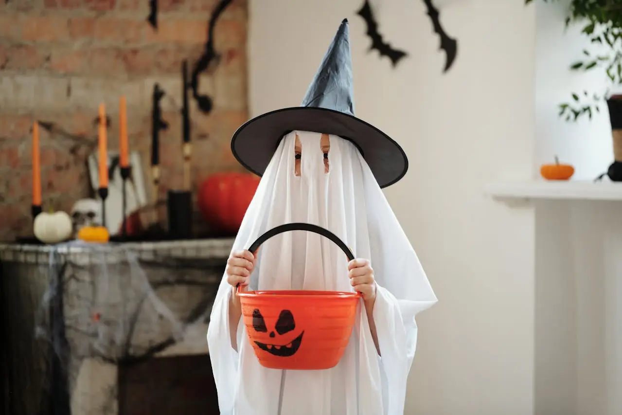 Chasse aux bonbons halloween