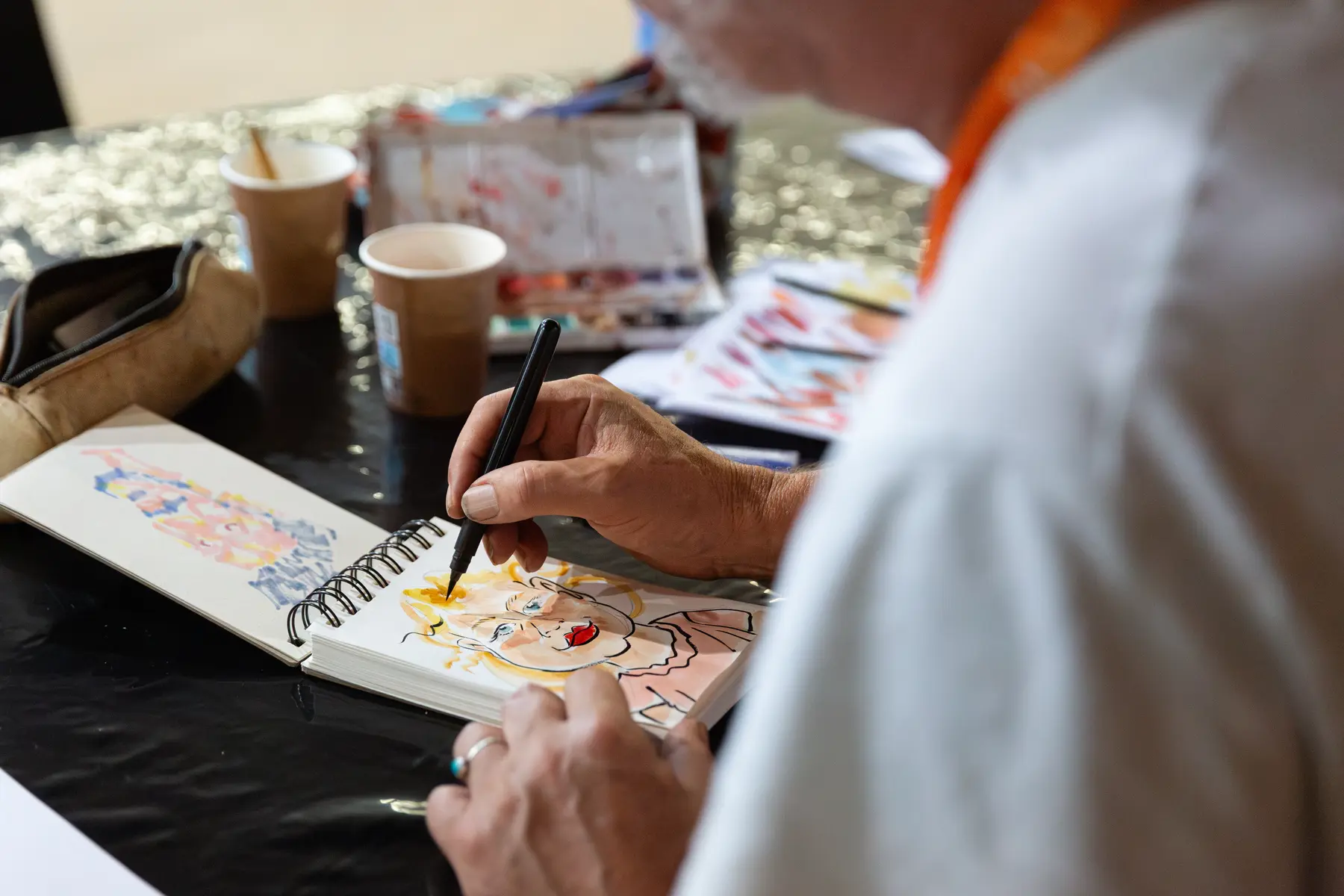 Dessin Salon de la Caricature Saint Just le Martel - 12-2028 - -3