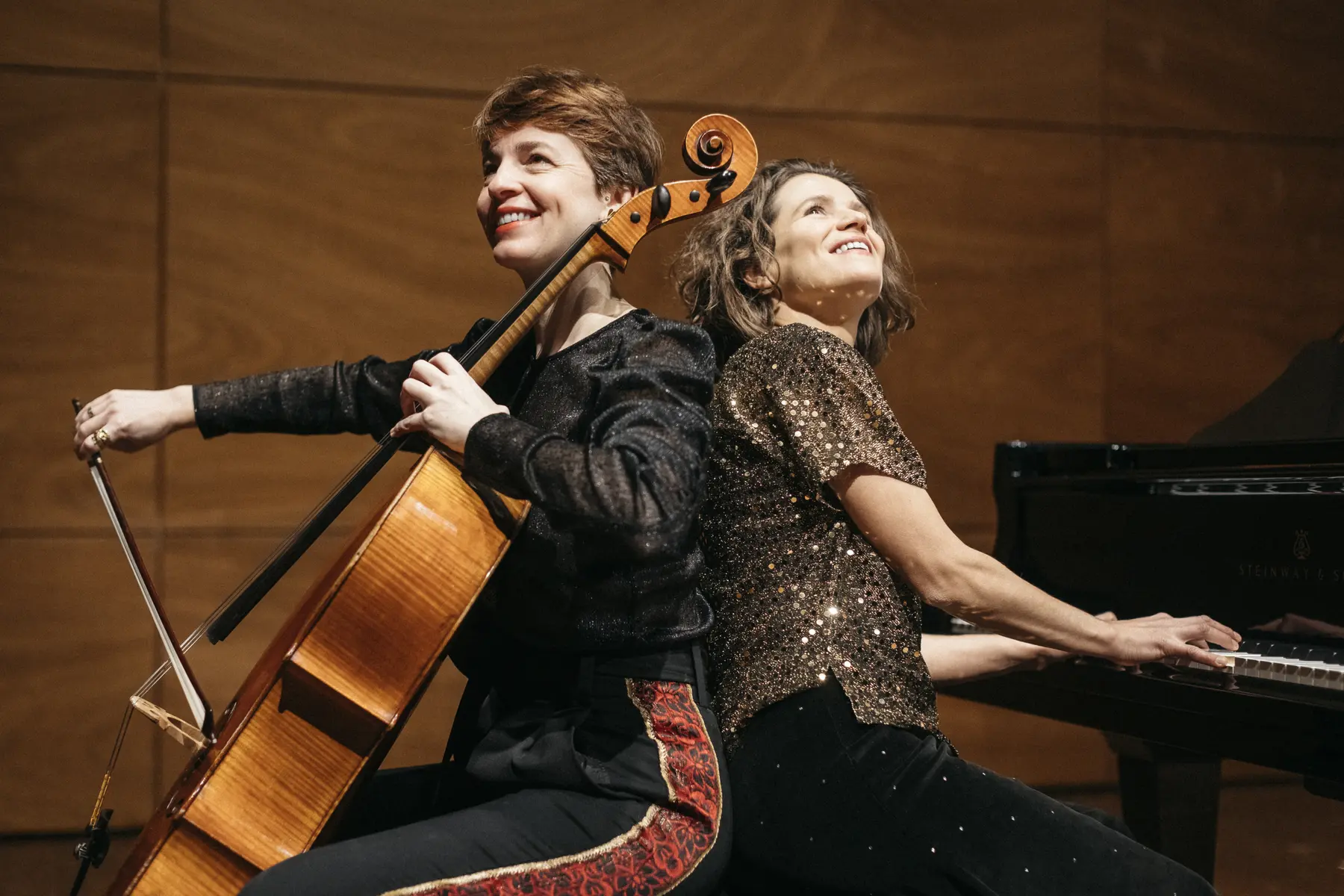 Noémi Boutin et Jeanne Bleuse