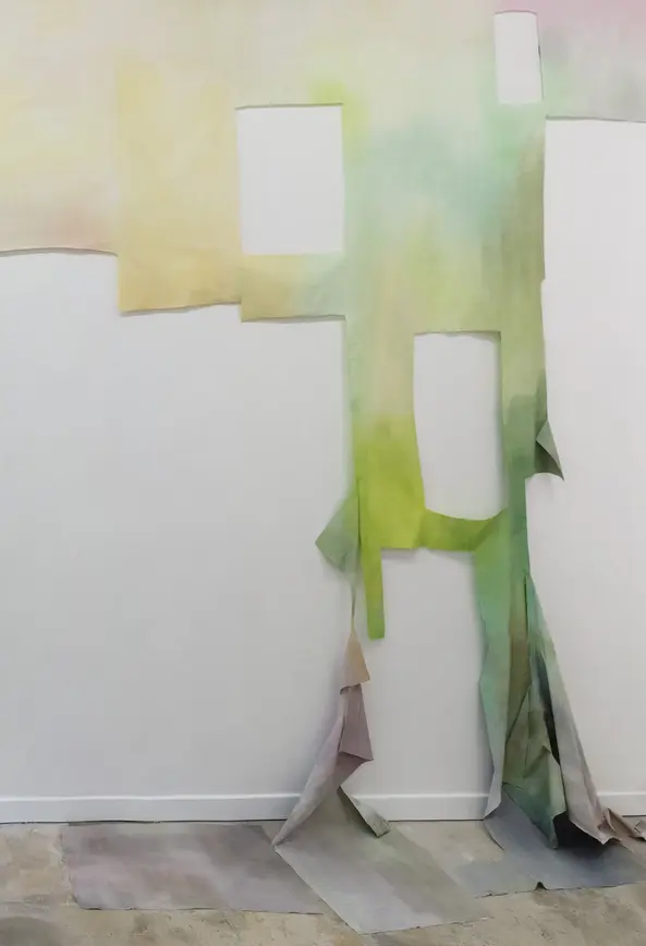 Flora MOSCOVICI, Vue de Marchande de tapis à la galerie Pauline Pavec, 2023