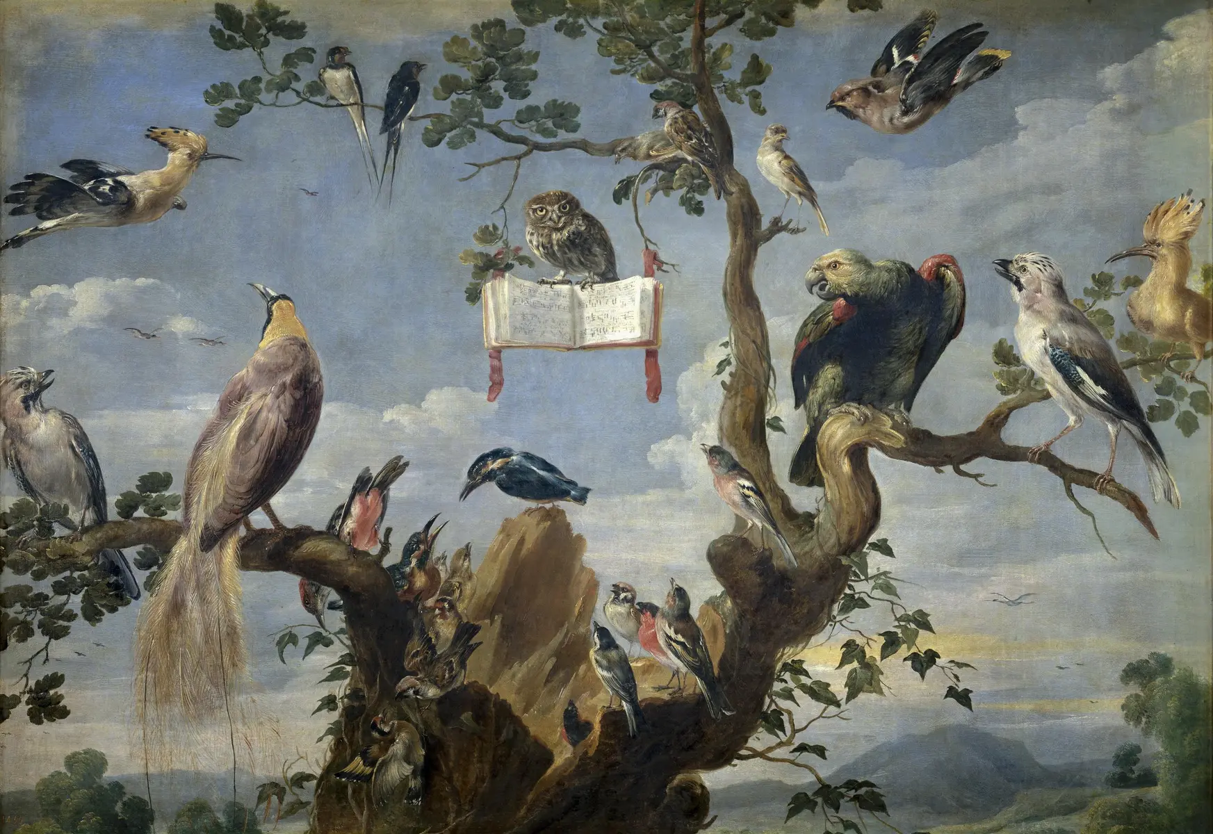 Frans Snyders, Concert d'oiseaux, 1629-1630