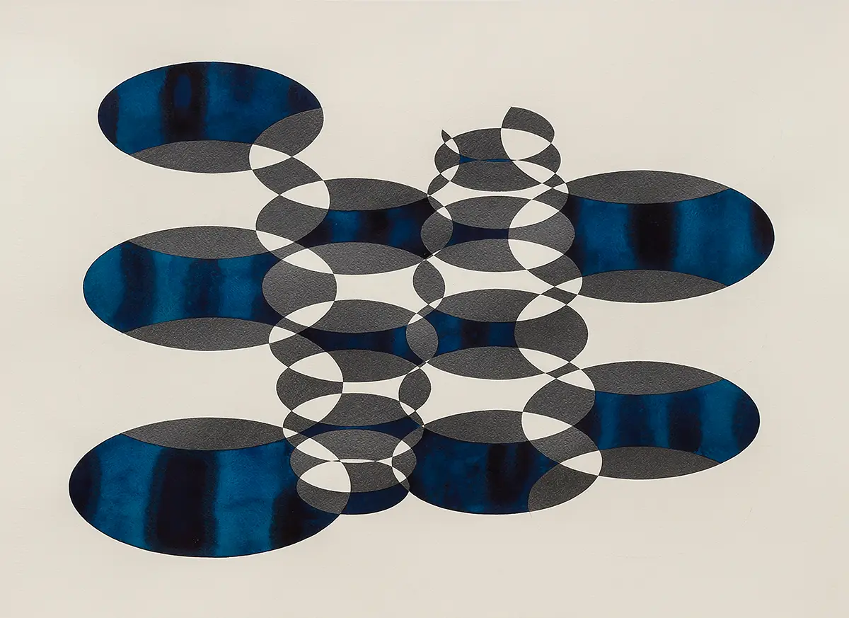 Jane Harris, Study for Moment of alignment, 2014.