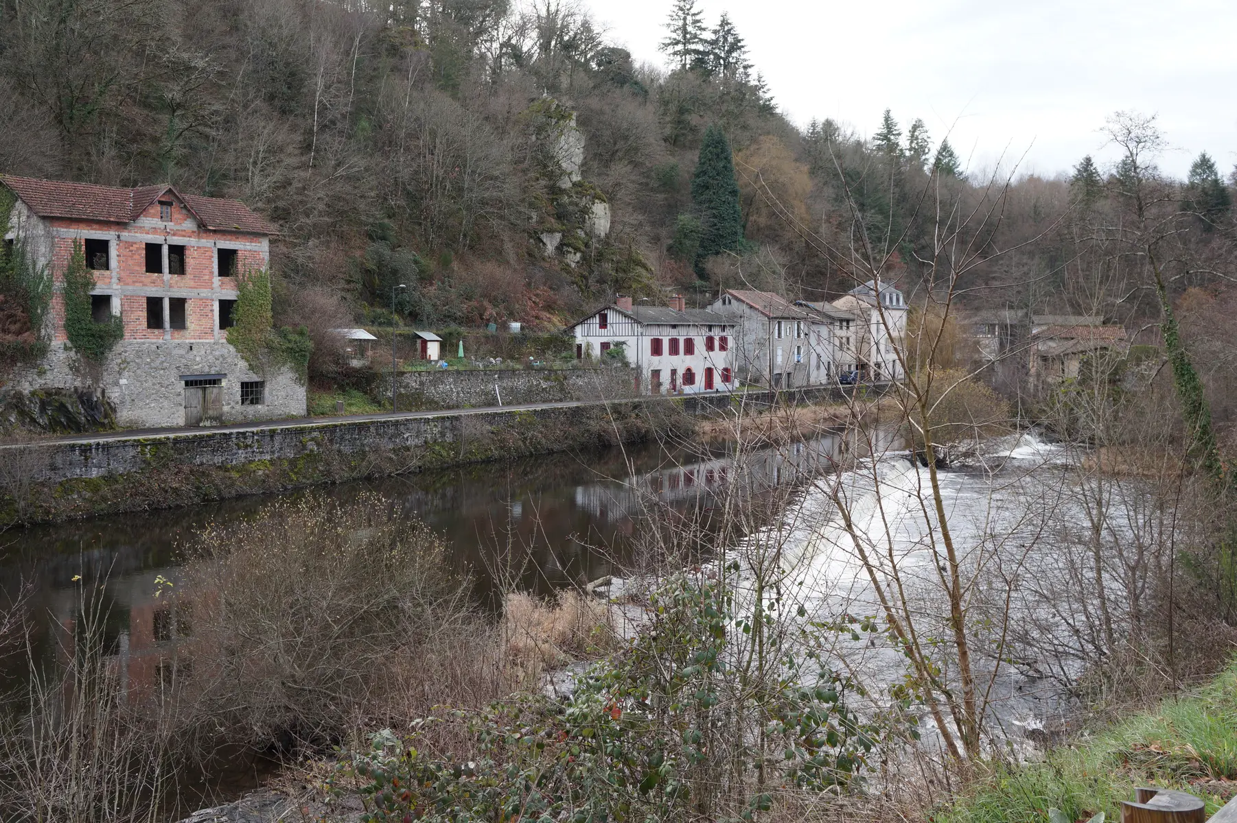 Moulins de Noblat - Digue (2)