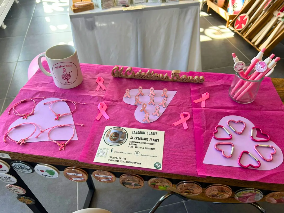 Octobre Rose - Aux P'tites Emplettes - Nexon