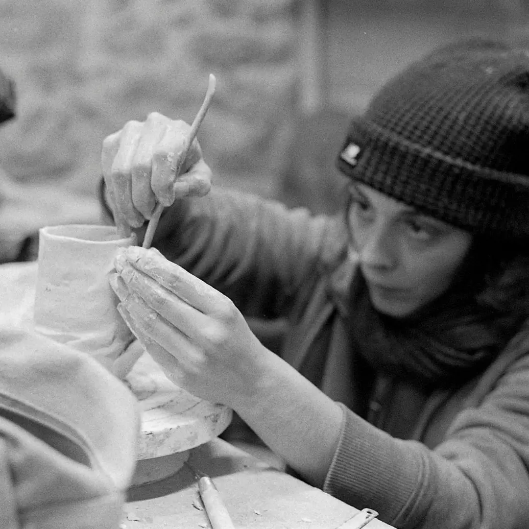 Du geste au four Anagama