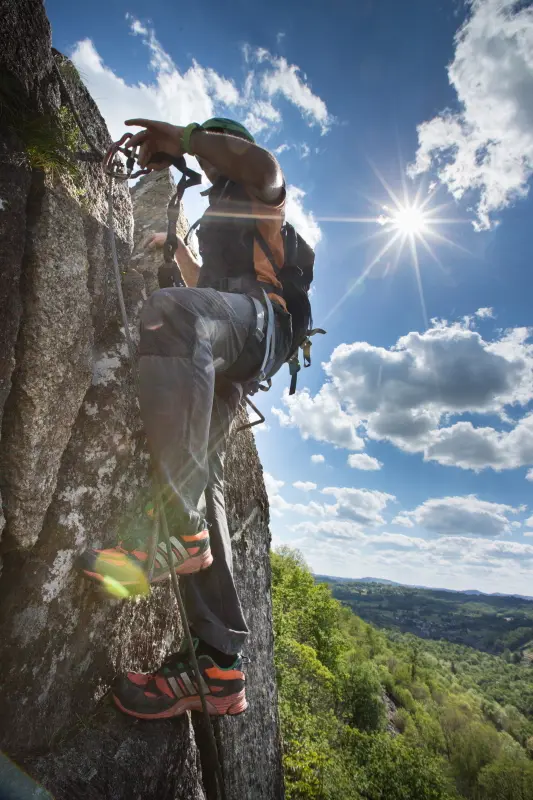 Via Ferrata Saillant 1