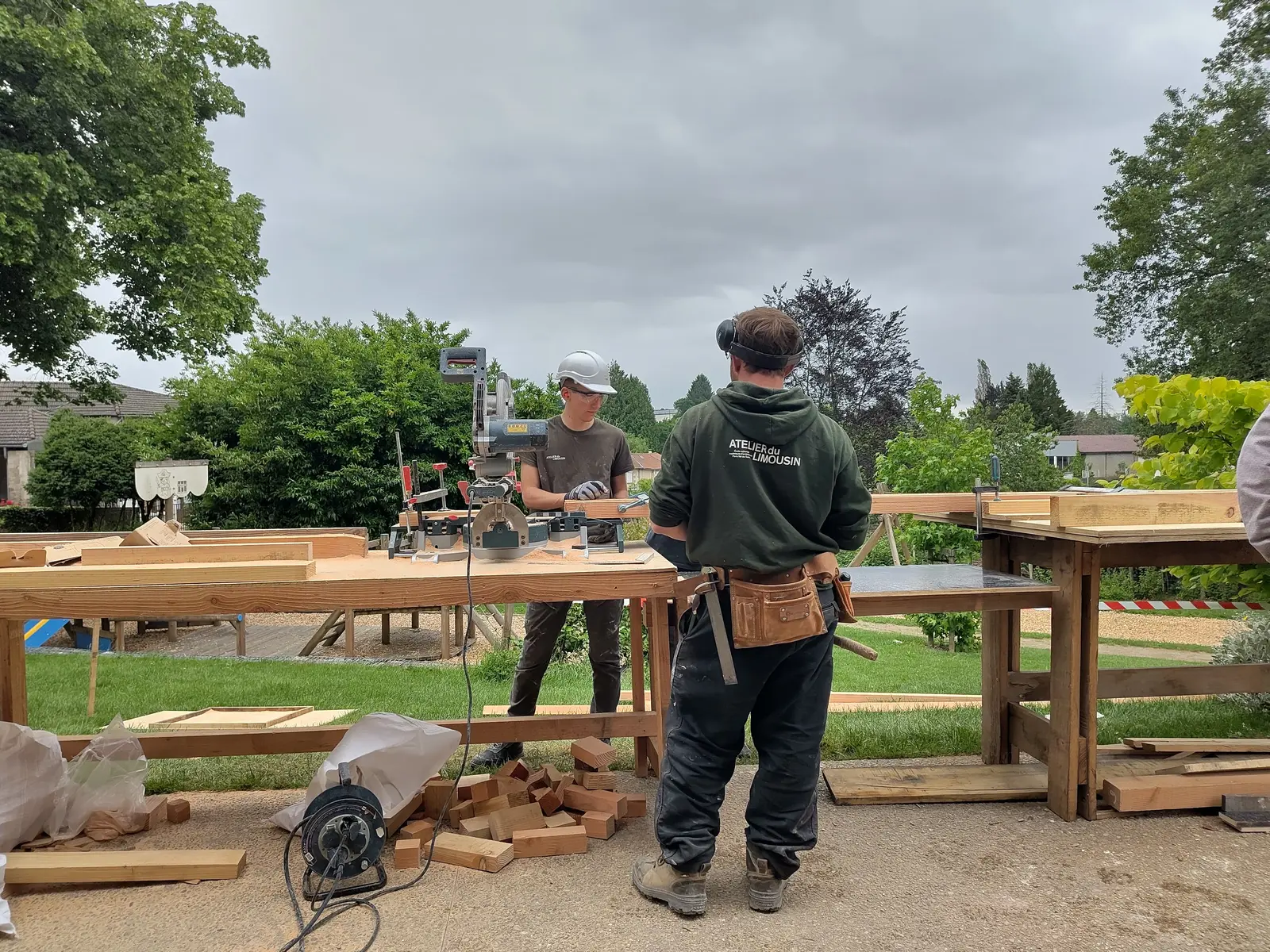 Chantier de la maison Bourbon