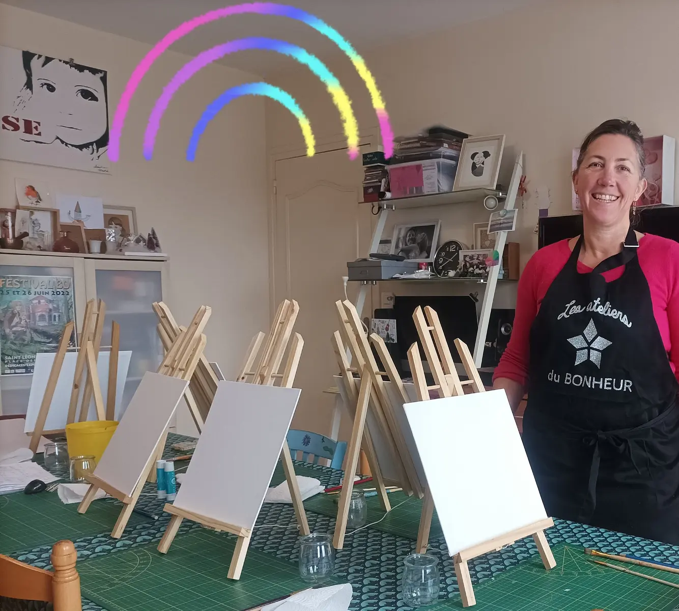 Stage artistique aux ateliers du Bonheur, le plein de créativité !