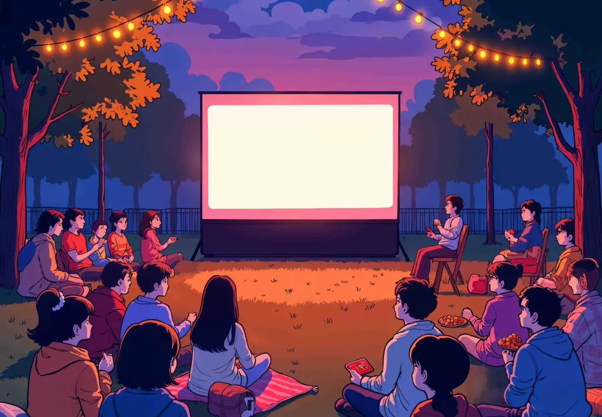 cinema plein air