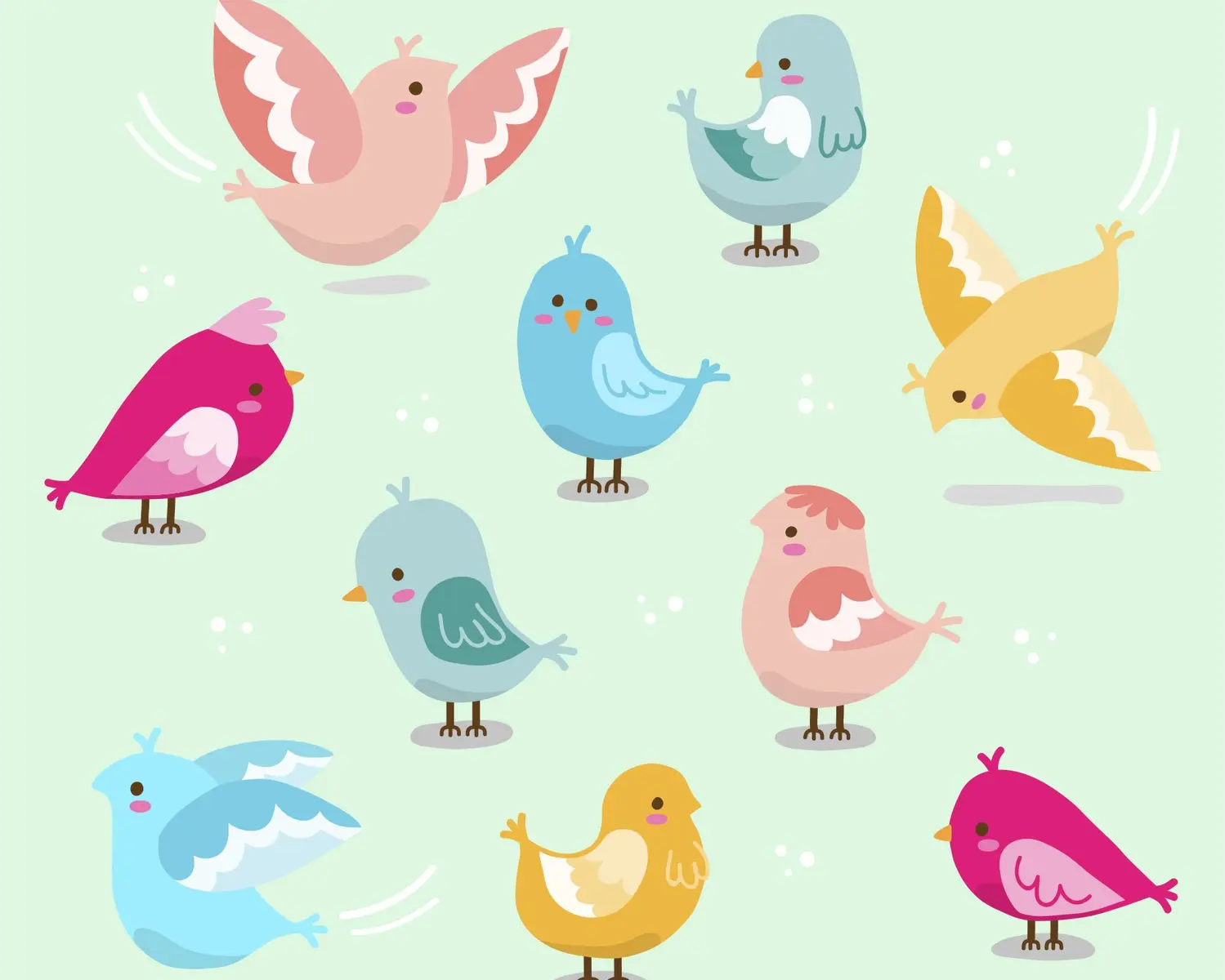 Flat-Birds-Collection1