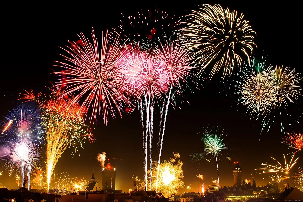 feu d'artifice