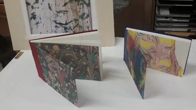 image papier marbré