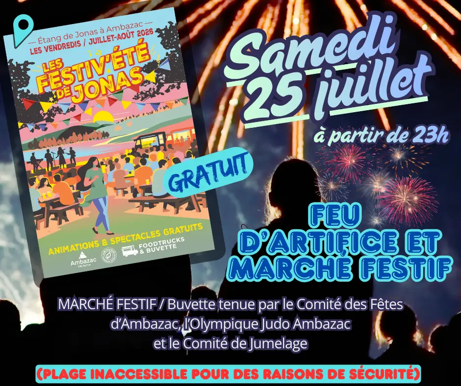 festriv été de jonas : feu d'artifice