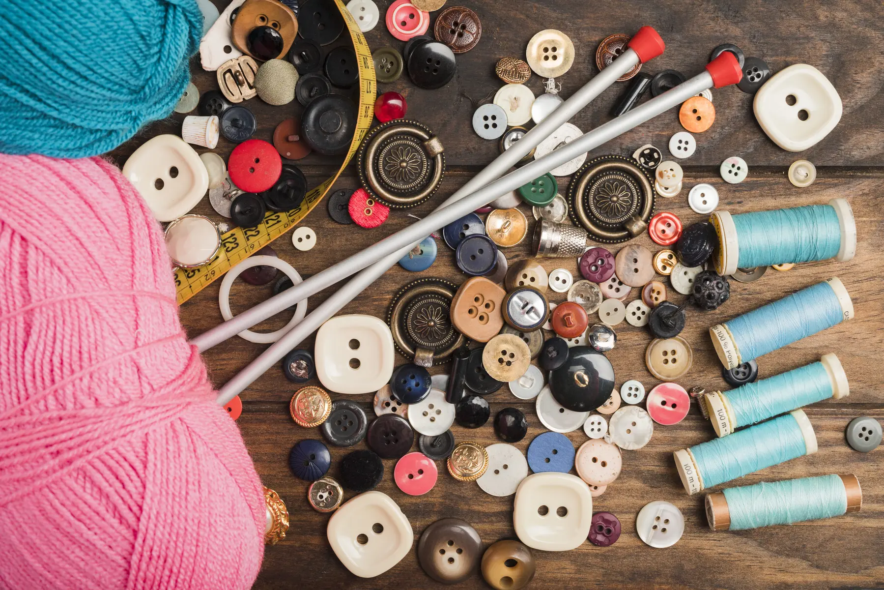 sewing-buttons-with-wool-needles (2)