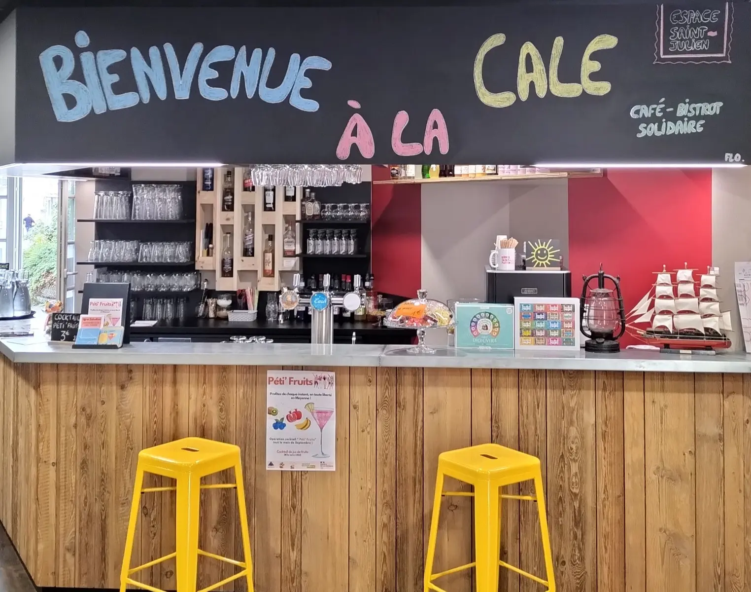 La Cale, café solidaire