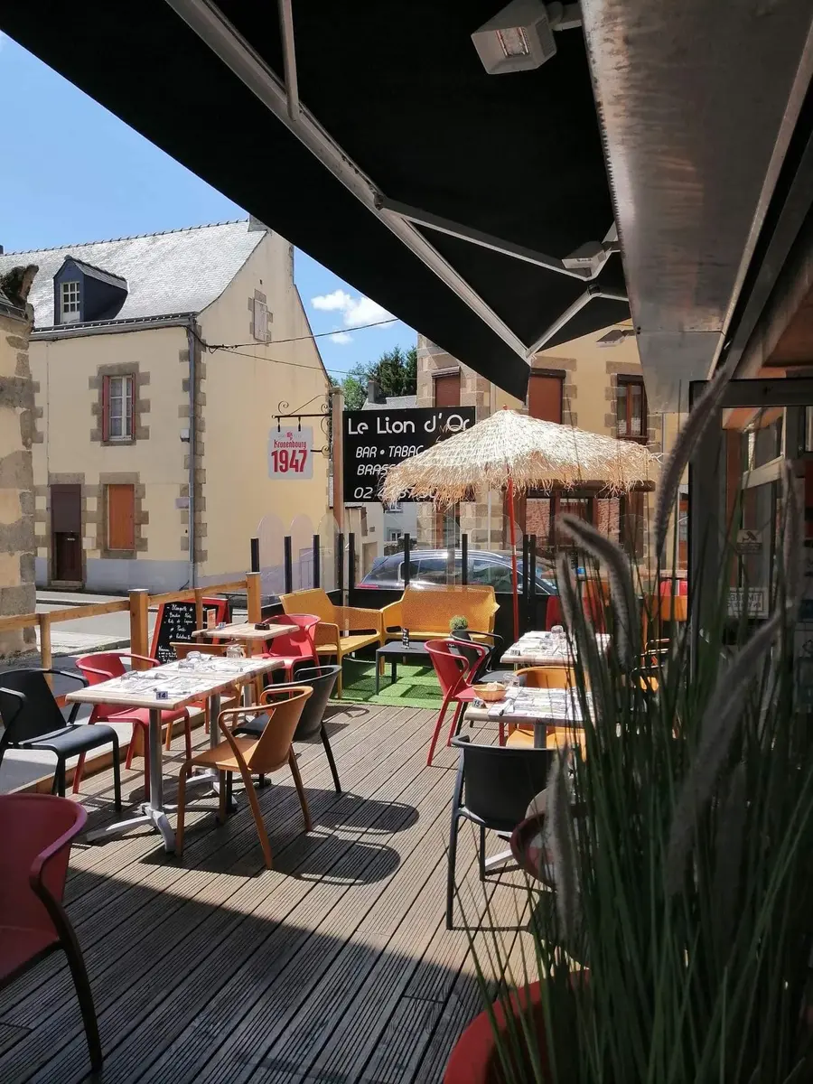 resto le lion d'or à Bais