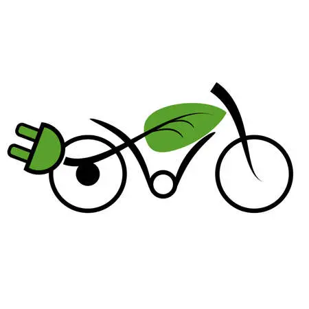 108760501-icône-de-l-écologie-avec-un-vélo-elelctric-e-mobilité-illustration-vectorielle