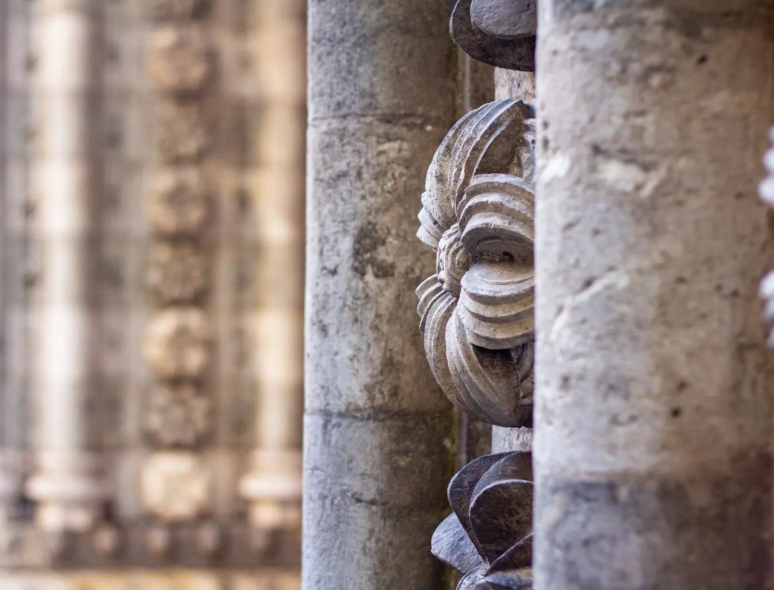 Au portail nord de la Cathédrale de Cahors