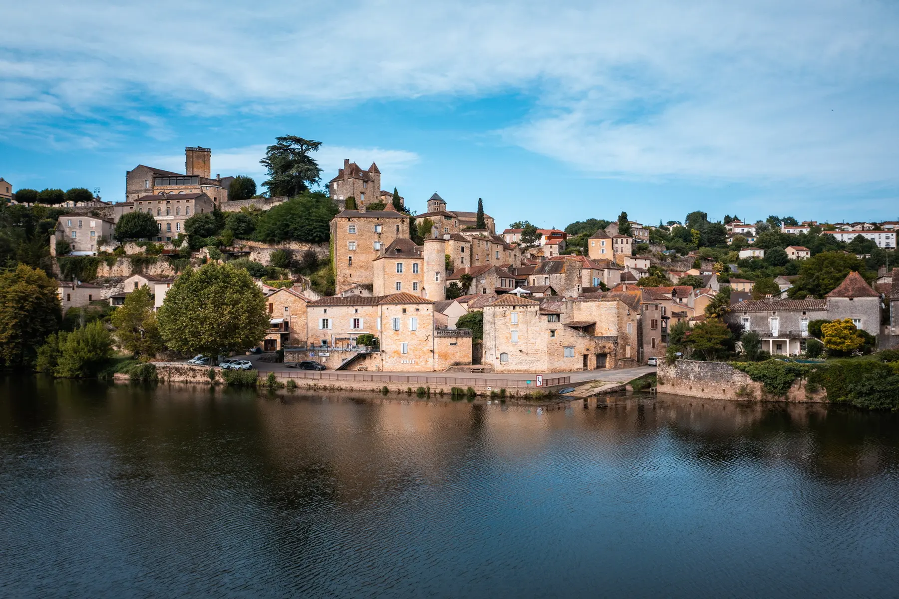 Vue drone de Puy-L'Evêque