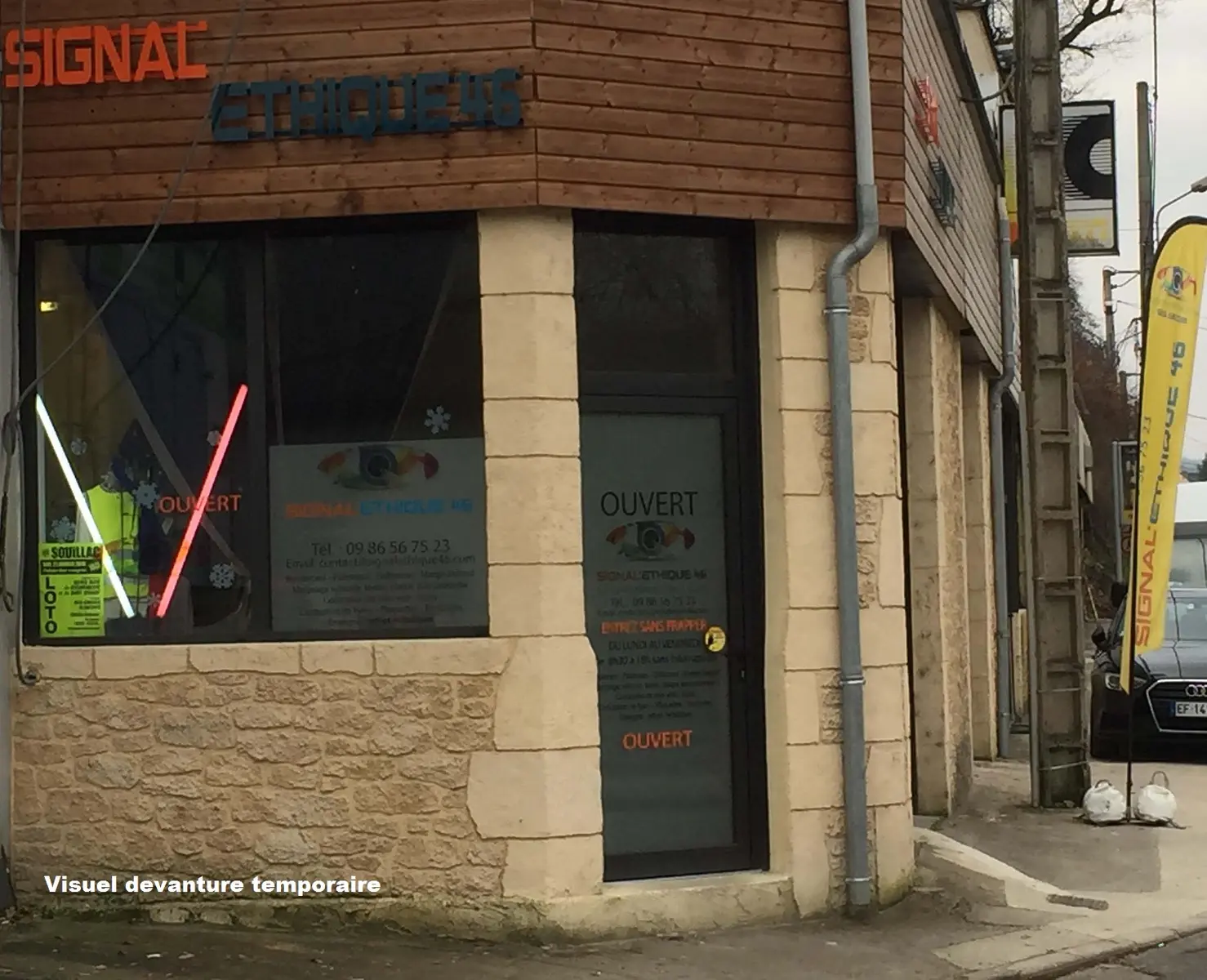 DEVANTURE EN COURS SIGNAL'ETHIQUE46 SOUILLAC