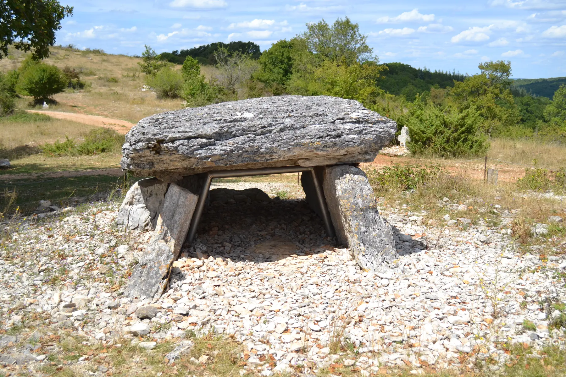 Dolmen de Gréalou Pech Laglaire 2