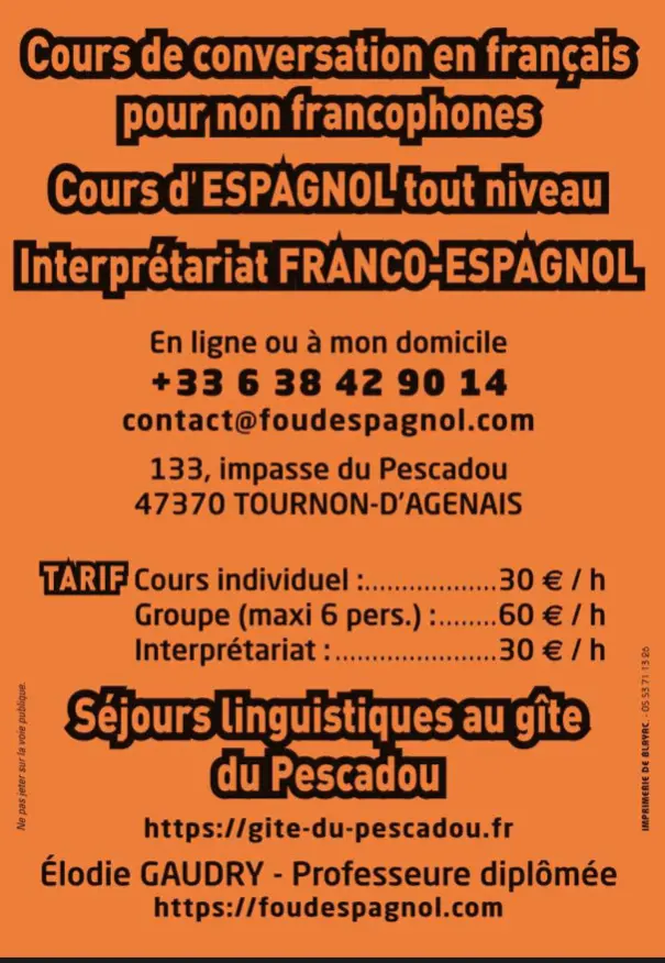 foudespagnol flyer