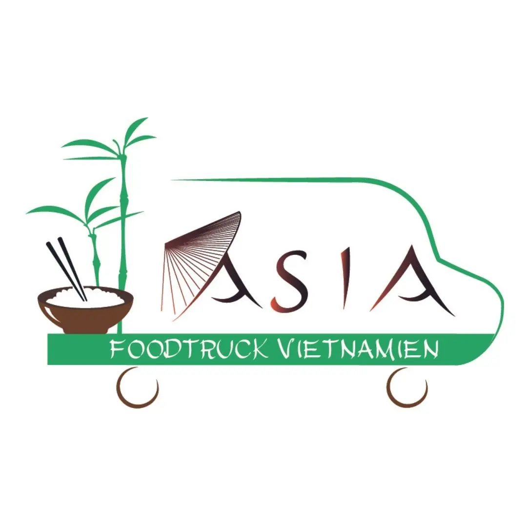 logo asia food truck