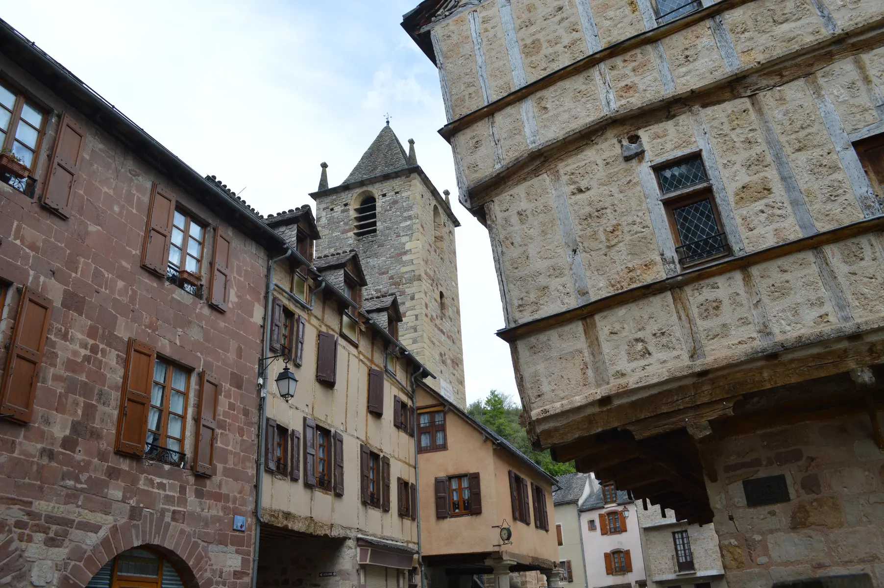 La Canourgue - Maison à pans de bois
