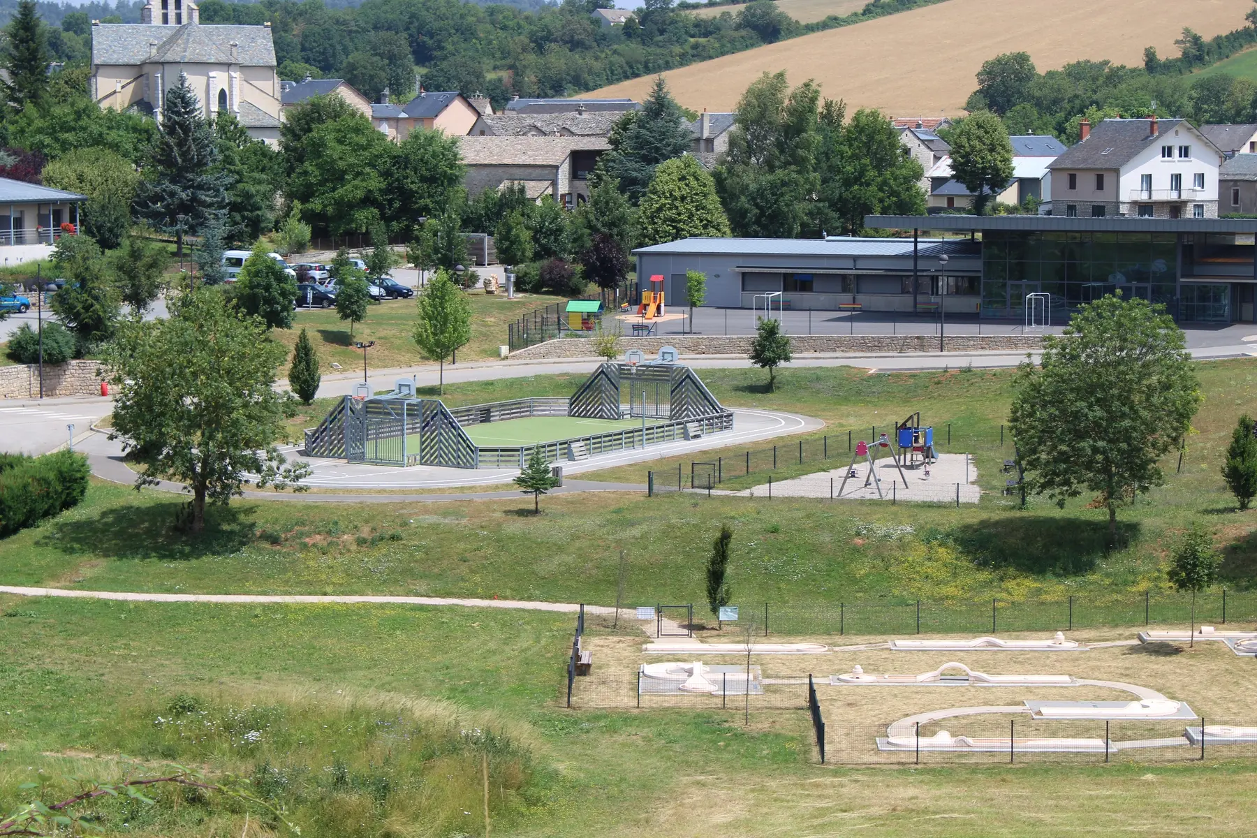 aire de jeux massegros