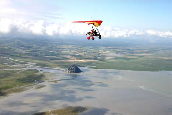 Bréville-sur-Mer_ULM Air Cotentin_bapteme