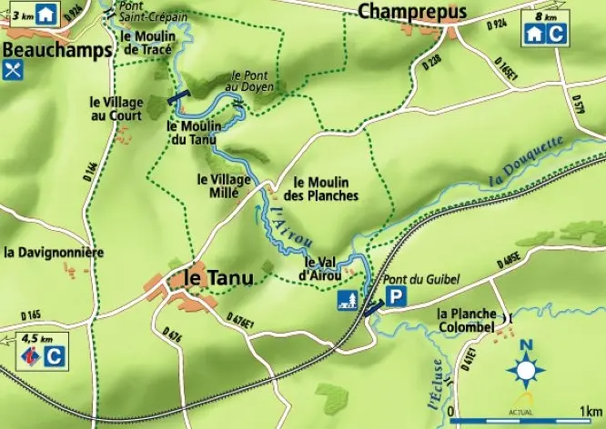 L'Airou - Le Tanu