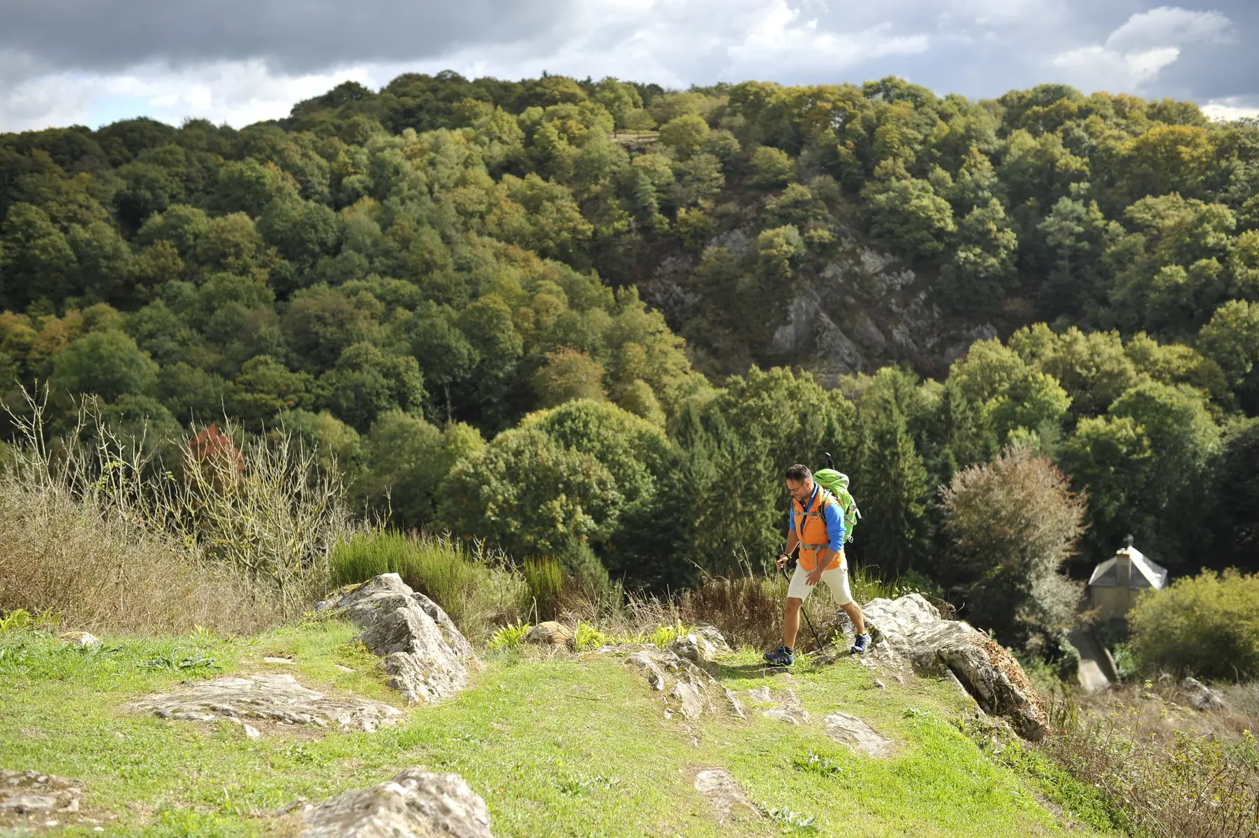 Randonnée à Sainte-Suzanne