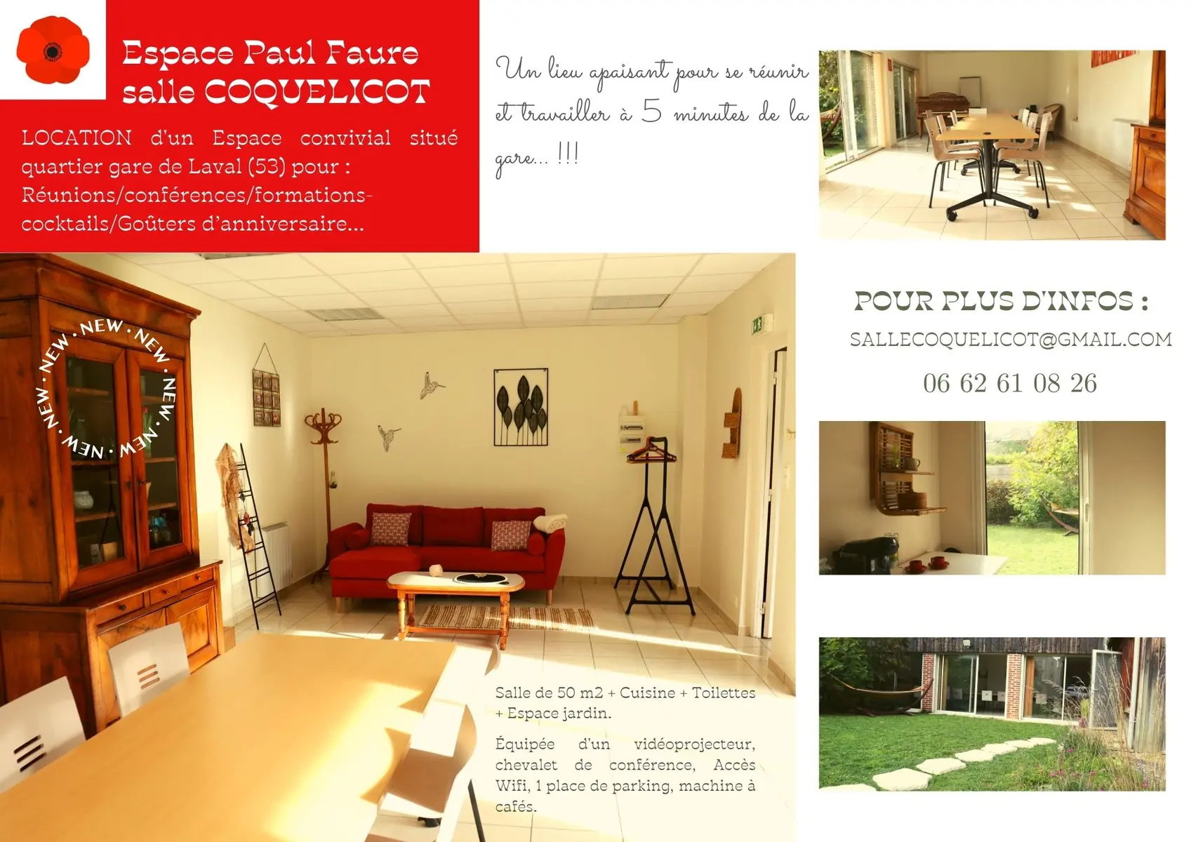 Salle Coquelicot