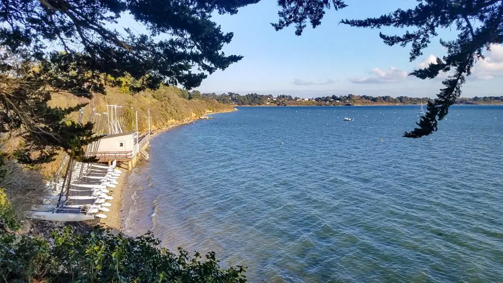 Plage Toulindac-Baden-Golfe-du-Morbihan-Bretagne sud