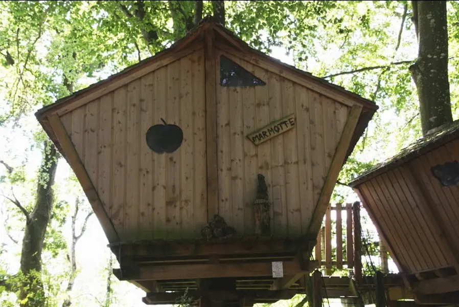 Cabanes perchées du Domaine du Roc - Hébergements insolite - Le Roc Saint-André - Val d'Oust - Morbihan - Bretagne