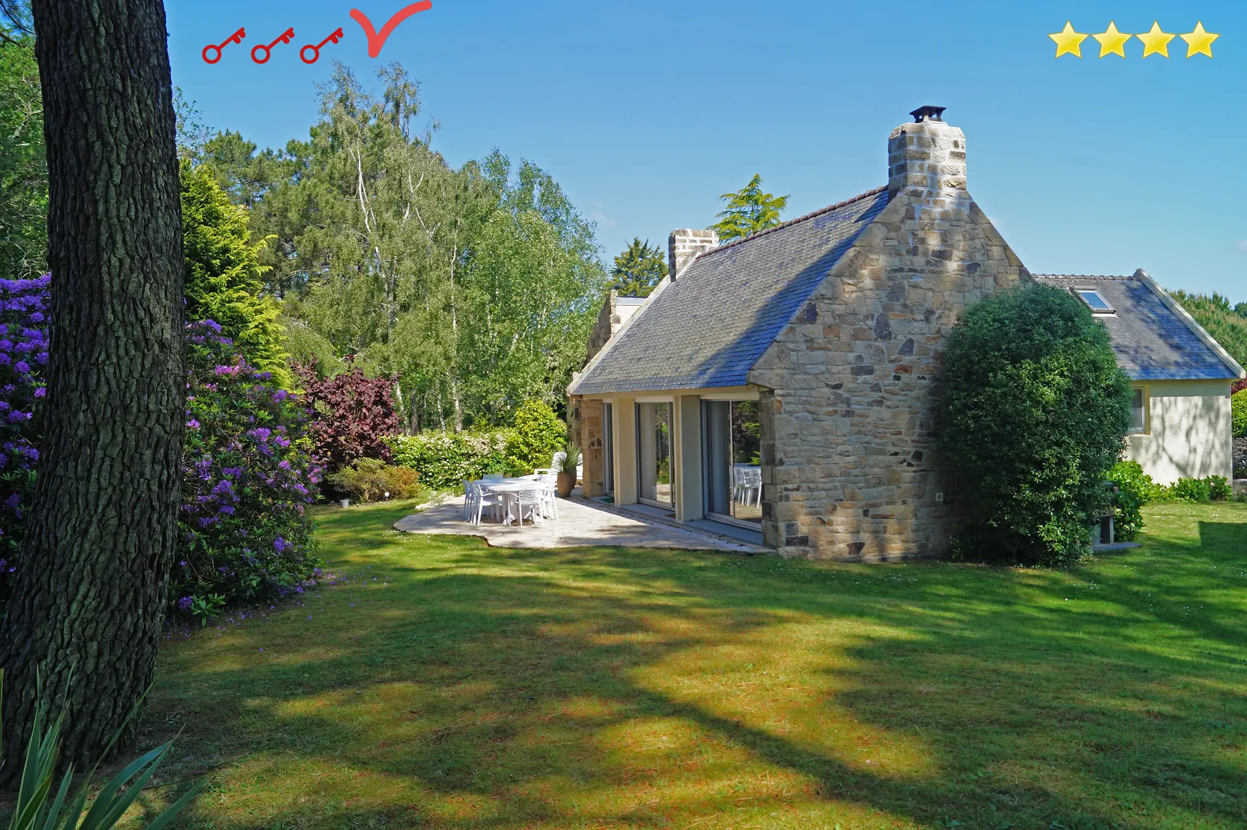 Façade Est4 clécacances