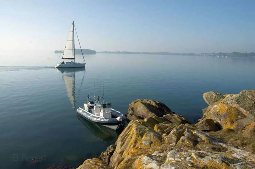 Balade en semi-rigide dans le Golfe du Morbihan
