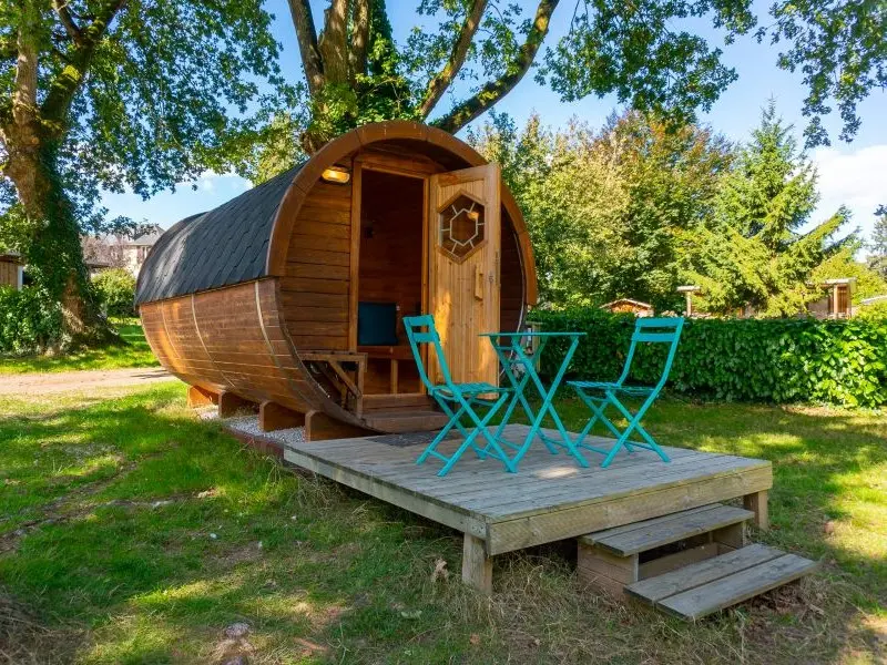 Insolite - Barrel - Camping - Lac -au - Duc - Taupont - Brocéliande
