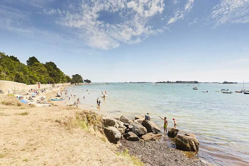 Plage Penboc'h-Arradon-Golfe-du-Morbihan-Bretagne sud