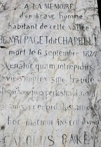 Dalle Henri PAGET