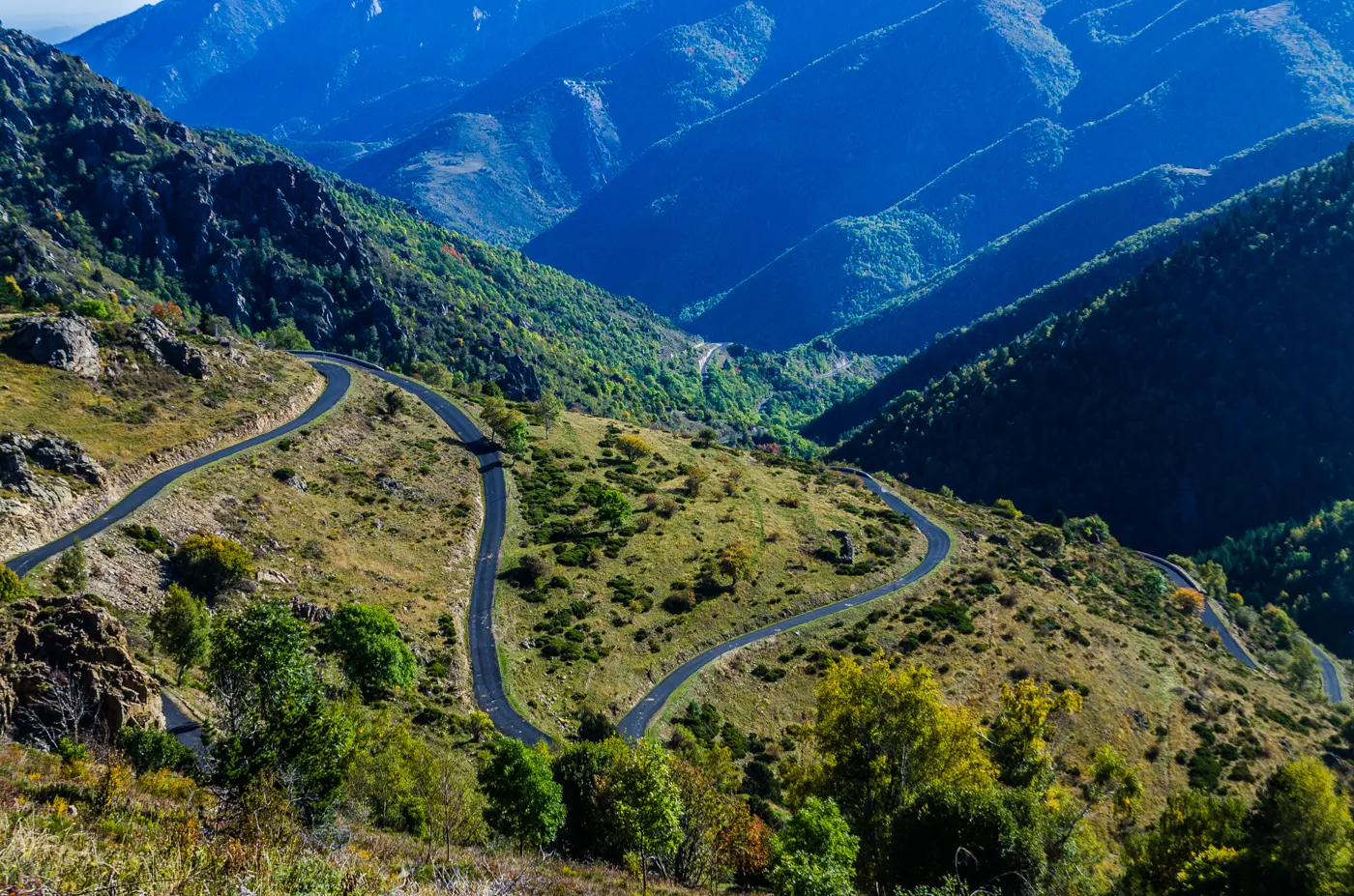 Lacets du Col de Mantet