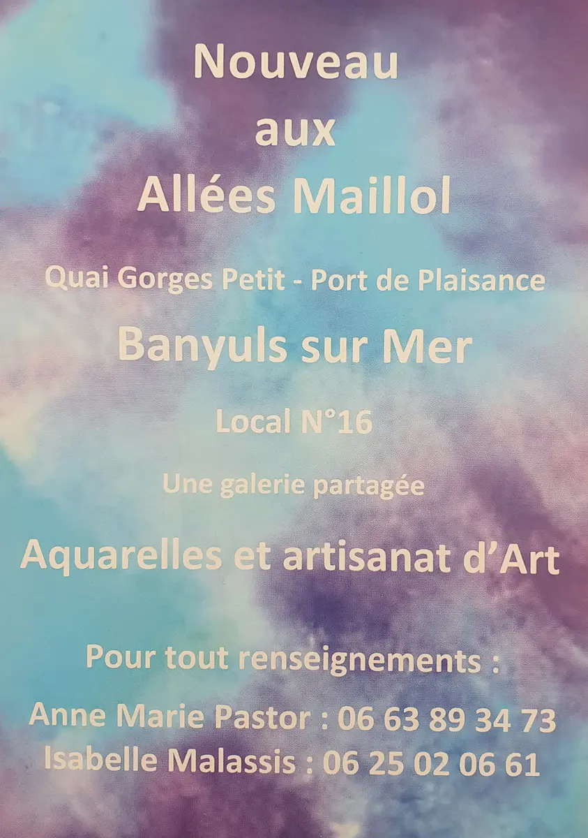 Aquarelles et artisanat d'art