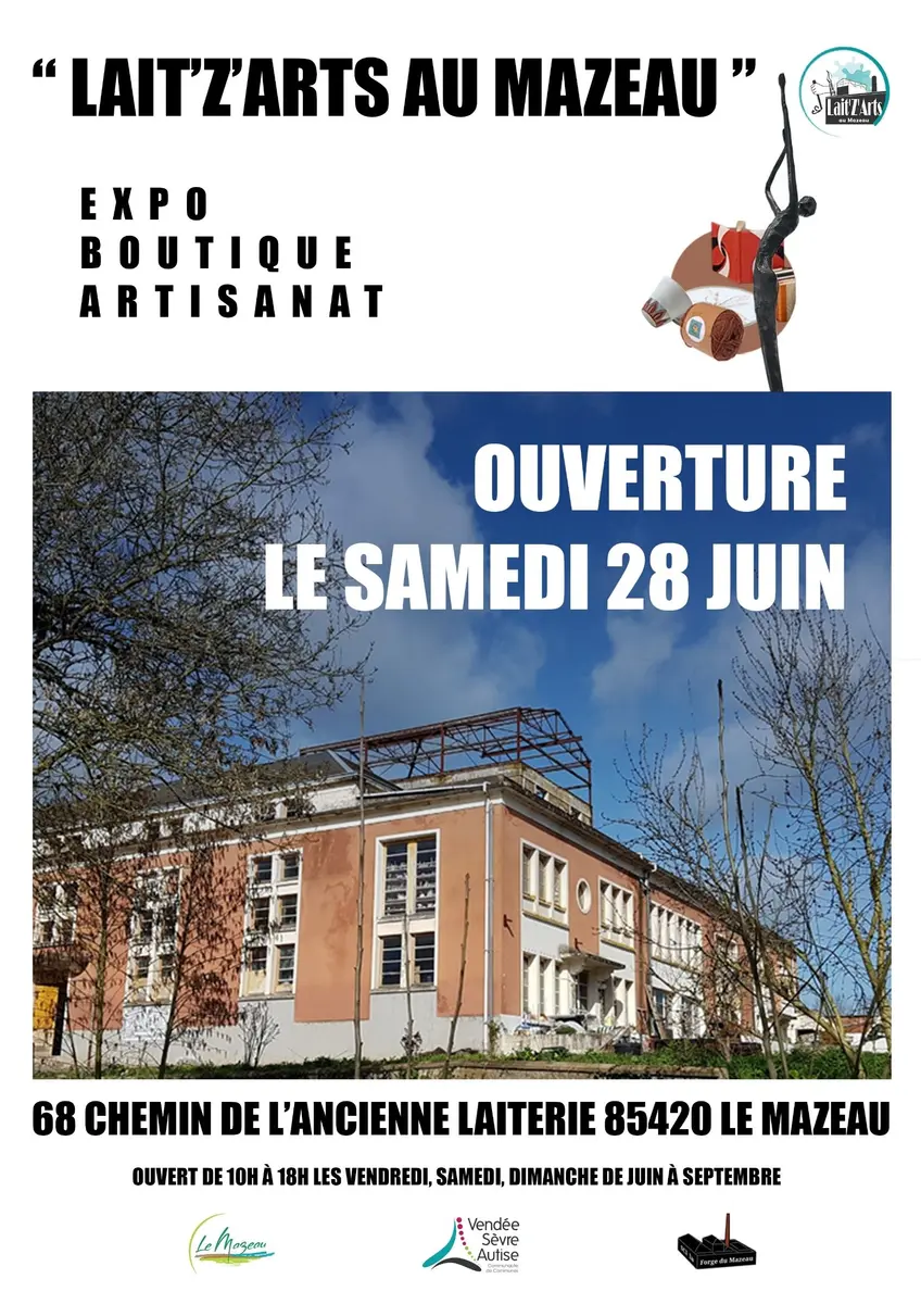 Ouverture de Lait'Z'Arts