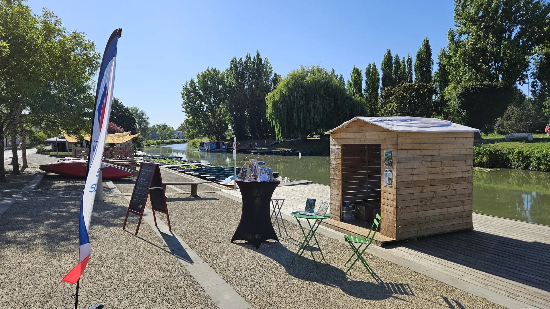 Point d'accueil touristique Damvix Vendée Marais Poitevin