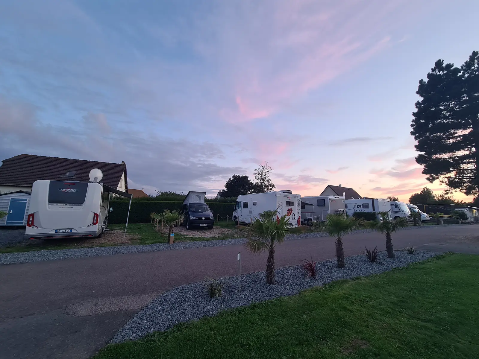 Aire de camping-car